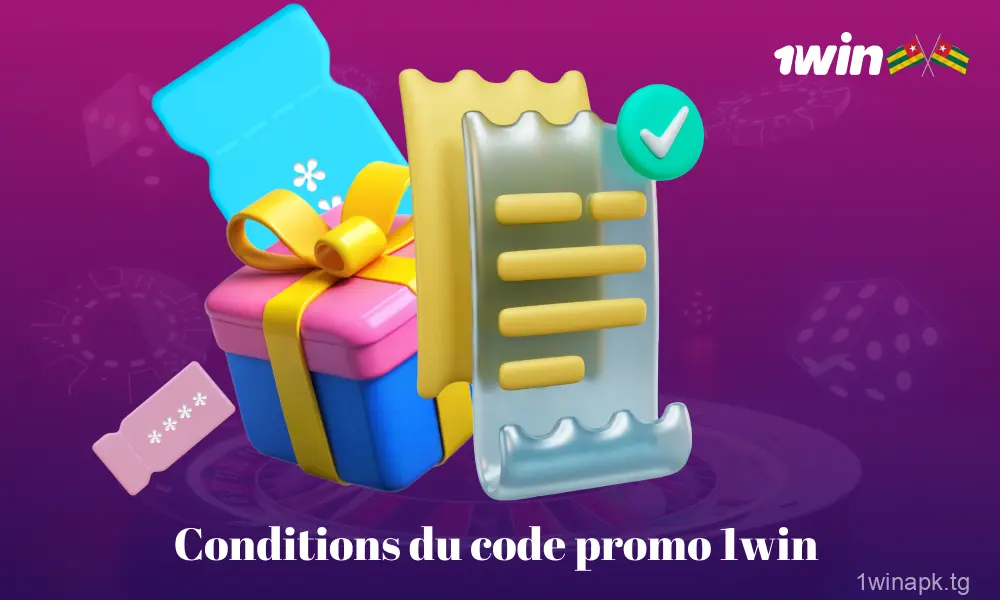 Avant d'utiliser le code promo 1win, consultez les conditions générales.