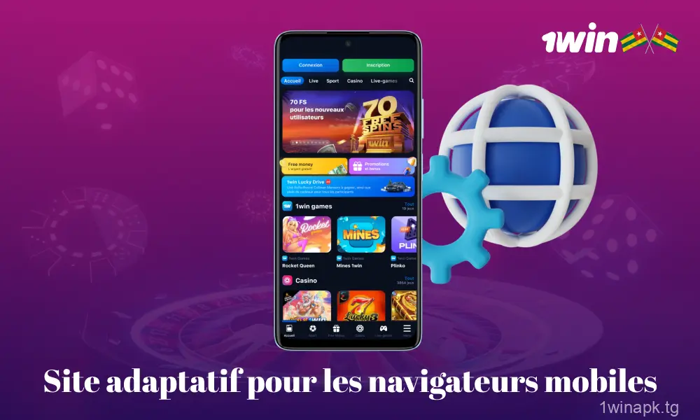 Les joueurs togolais peuvent bénéficier de la version mobile du site 1win pour parier et jouer sans nécessiter d'application supplémentaire.